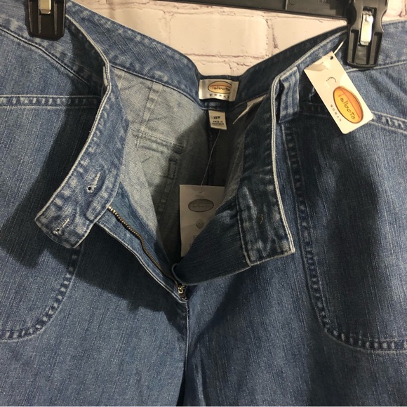 NWT Talbots Women’s Cotton Relax Fit Ankle Jeans - Size 18W - Picture 3 of 8